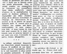 «Roosevelt et De Gaulle à Casablanca»
