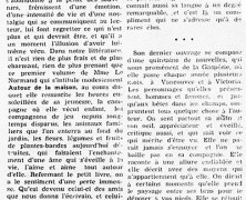«Le dernier ouvrage de Michelle le Normand»