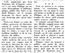 «Philippe Panneton, vu par son neveu Jean Panneton»