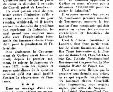 «Comment s’explique l’affaire du Labrador»