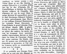 «Georges Courteline, héritier de Molière»