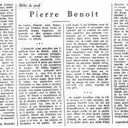 Pierre Benoît»