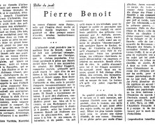 Pierre Benoît»