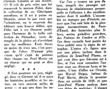 «De Paul Morin, l’homme du Paon d’Émail»