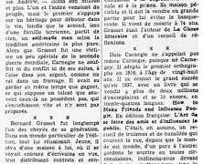 «De Bernard Grasset à Dale Carnegie»