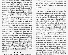 «Le sombre drame d’Adèle Hugo, fille de Victor»