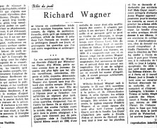 «Richard Wagner»