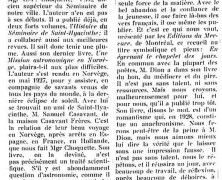 «Chez les astronomes; Le Chapelet des jours»