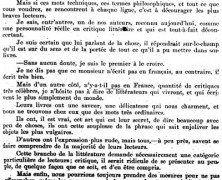 «À propos de littérature»