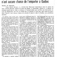«L’honorable Daniel Johnson dit en Chambre que les libéraux n’ont aucune chance de l’emporter à Québec»