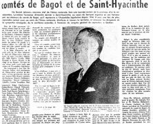 «Me Daniel Johnson est acclamé par les comtés de Bagot et de Saint-Hyacinthe»