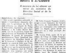 «Me Daniel Johnson veut aider l’œuvre des loisirs à Saint-Liboire»